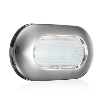 1.2 W Bec LED 2835SMD din Oțel Inoxidabil de Ancorare Pupa Lumina rezistent la apa IP67 Alb Barca Tronsonul Marin Lampa de Iluminat DC12V