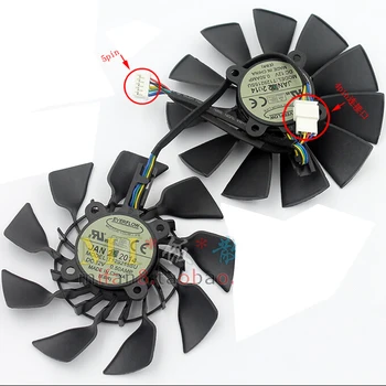 1 Pereche T129215SU Cooler Ventilator pentru ASUS GeForce GTX 780 DirectCU II GTX780-DC2OC-3GD5 Radiator de Răcire