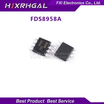 100BUC FDS8958A FDS8958 SOP8 POS 8958A POS SMD