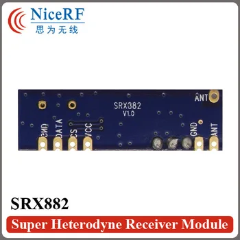 10buc 433MHz Superheterodină CERE Receptor fără Fir Modulul SRX882+ 10buc Primăvară Antene