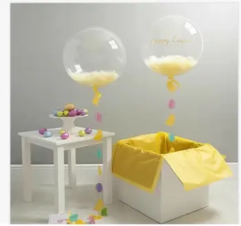 10buc Nici riduri Clar balon Balon de Folie 10/18/24inch Transparent heliu Globos Ziua de naștere Petrecere de Nunta Decor Consumabile jucărie