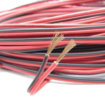 10m 16AWG cabluri Electrice LED cabluri UL2468 IEC 42 RVB 300V cupru Roșu negru cablu extinde fir Pentru Benzi cu LED-uri,PVC cablu izolat