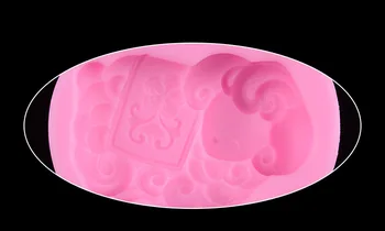 1buc Oi Ciocolata Bomboane Jeleu 3D silicon Mucegai Mucegai tort instrumente Bakeware Patiserie Săpun Mucegai D365