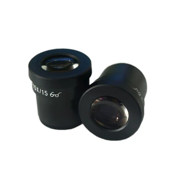 2 BUC 30mm Interfață 15X cu Unghi Larg Stereo Microscop Ocular