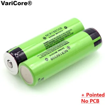 2 BUC Original Nou NCR18650B 3.7 v 18650 3400 mAh Litiu Baterie Reîncărcabilă cu Subliniat Pentru Panasonic baterii