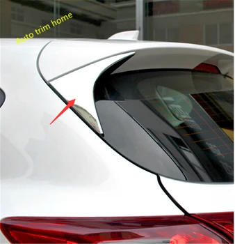 2 Bucata ! ABS Cromat Spate în Spatele Aripii Laterale Spoiler Triunghi Turnare Garnitura Capac Ornamental Pentru Mazda CX-5 CX5 2016