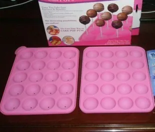 20 de găuri lollipop mucegai silicon tort mucegai bomboane de ciocolata bar