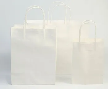 2016 new sosire Kraft cumparaturi pungi de hartie/ pungi de cadouri/ magazin alimentar saci mâner accepta imprimare logo-ul
