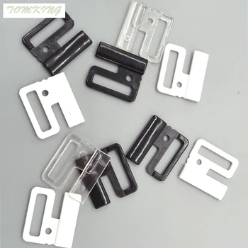 20buc/mult 20mm Plastic Dreptunghi Alb cu Bandă de Închidere Cârlig & Incuietoare Talie Prelungitoare de Cusut Pe Haine Sutien Clip Cârlige accesorii