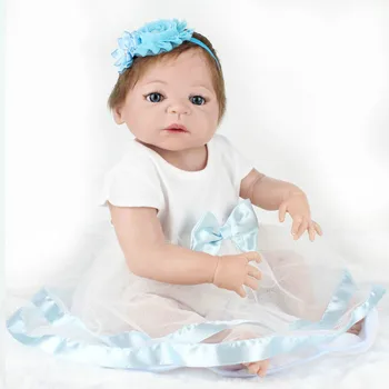 22 Inci Renăscut Baby Doll Playmates Christams Petrecere de Aniversare Cadouri Mami Instrumente de Formare Babe Educative pentru Copii Jucarii pentru Fată Băiat