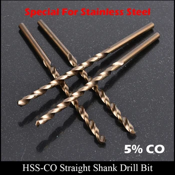 3.4 mm 3.5 mm 160mm 200mm 250mm 300mm 350mm Lungime din Oțel Inoxidabil de Înaltă Viteză din Oțel HSS CO HSS-CO Direct Shank Twist Drill Bit