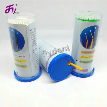 300pcs gratuit nava Materiale Dentare de Unică folosință Tampon de Bumbac Micro Super fin/Fine/Regulat Perie Aplicator Bastoane Dentist Produse