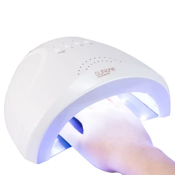 48W Lumină Albă Lampa UV de Unghii Uscator de Unghii & oja Gel de Uscare Uscare Rapida SUNone Nail Art Uscător de Instrumente de Manichiură