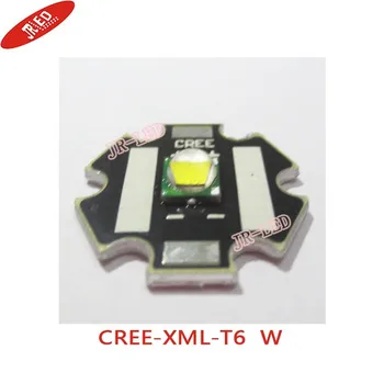 5PCS Cree XML t6 Culoare Alb 10W LED Emitator montat pe 20mm Stele PCB negru