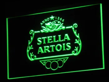 A075 Stella Artios Anno 1366 Bar LED Neon cu Comutator pornit/Oprit 20+ Culori 5 Dimensiuni pentru a alege de