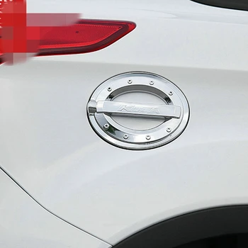 ABS cromat din plastic capac combustibil rezervor de acoperire pentru FORD KUGA 2013 14 15 16 auto-styling placare de protecție decorative film autocolante