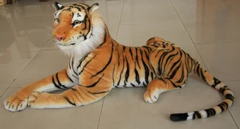 Animal de pluș 45cm pluș minte tigru de jucarie papusa cadou transport gratuit w3107