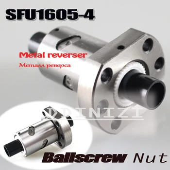 BallScrew SUF1605-4 SFU1605 250mm RM1605 250mm Laminate șurub cu Bile 1 buc+1 buc ballnut + end de prelucrare pentru BK/BF12 de prelucrare standard