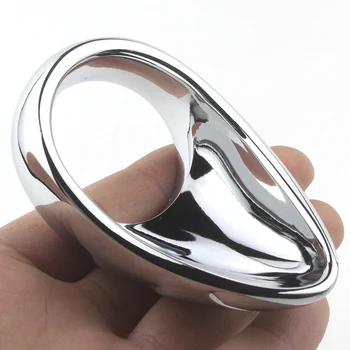 BEEGER Pată Linge Inel de Penis - forma unica pentru un plus de stimulare,metal inele de penis