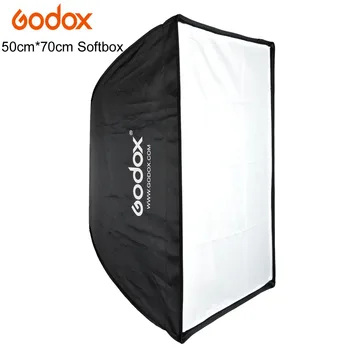 Cele mai noi Godox Portabil 50*70cm Umbrela Softbox Reflector pentru Blițul Speedlite Iluminat