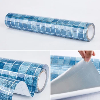 Clasic, Impermeabil Mozaic de Vinil Auto-adeziv Autocolante Anti Ulei de Bucatarie Tapet Rezistență la Căldură Decor Acasă PVC Autocolante de Perete