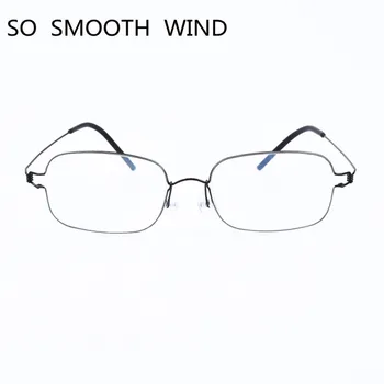 Cleme Aliaj ochelari Ultra-light rama de ochelari miopie Reaging ochelari Hand-made Oculos De Grau cu originalul caz