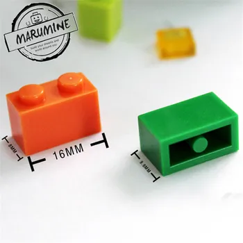 Cărămizi 1X2 Clasic Jucărie de Învățare Compatibile Plastic Cărămizi pentru construcții, Blocuri de Educație Jucării DIY Jucarii Set de 13 Culori 150pcs/lot