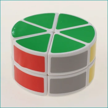 De Brand Nou DianSheng două straturi cilindru 2x2 Strat de Petale de Coloana Cub Magic Viteza de Puzzle-uri Jucarii Educative Jucarii Speciale