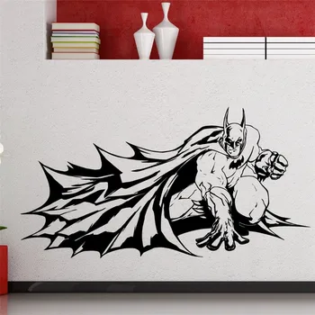 DIY tapet super-Erou Batman Dark Knight benzi Desenate Desene animate decor acasă rezistent la apa detasabil autocolante de perete