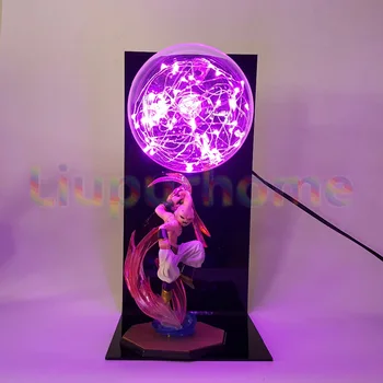 Dragon Ball Z Majin Buu Lumina De Noapte Led Bec Lampă De Masă Anime Dragon Ball Z Buu Led Luces Navidad
