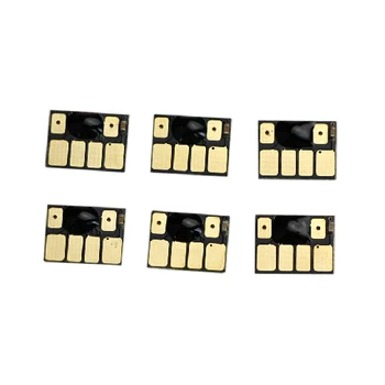 Einkshop 6pcs/set Reset Chip de înlocuire Pentru HP 72 Permanent chip Designjet T610 T620 T790 T1100 T1120 T1200 T770 T2300 Printer