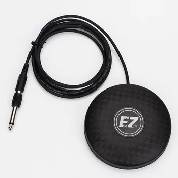 EZ Pro-design Solid Tatuaj Pedala de Picior Rotund Comutator de Picior conexiune prin cablu cu rca mufa pentru alimentare transport gratuit