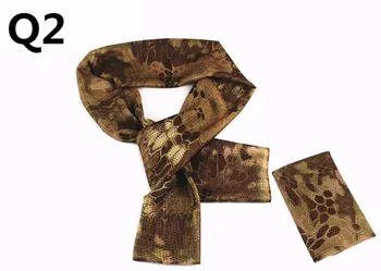 Forțele speciale de Camuflaj Net Prosop Eșarfe Junglă eșarfă pătrat Python sportiv elastic de Vânătoare Armata de fani echipamente
