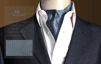 GUSLESON Calitatea 19 Stiluri de Moda de Lux, Duplex, Imprimare de Mătase Bărbați Eșarfă cu Buline Eșarfe Costum Anglia Jacquard țese