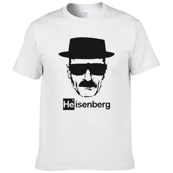 Heisenberg t camasa barbati casual din Bumbac cu maneci scurte breaking bad tipărite mens T-shirt de Moda cool T-shirt pentru bărbați #253