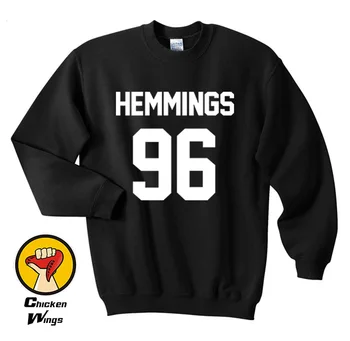 Hemmings 96 5SOS Luke Hemmings Cămașă De 5 Secunde de Vară logo tricou Crewneck Tricou Unisex Mai multe Culori XS - 2XL