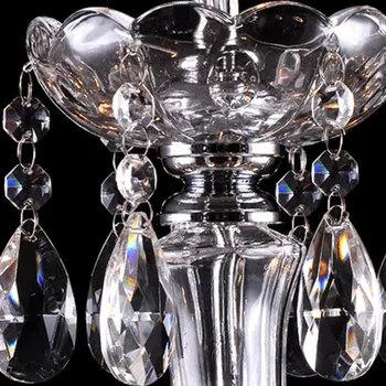 Ieftin de cristal candelabru de iluminat acasă lustru de cristal E14 bec corpuri de iluminat Candelabru si Pandantiv Camera de zi Interior Lampa