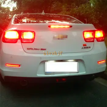 Iulie King Auto LED, Lumini de Frana + Noapte Lumini de Caz pentru Chevrolet Malibu 2012~15, 12 Led-uri Lumini de Frână