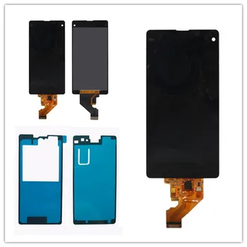 JIEYER Negru Display LCD+ Touch Screen Digitizer Sticla de Asamblare Pentru Sony Xperia Z1 Mini Compact D5503 de Înlocuire,