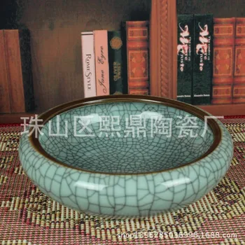 Jingdezhen Ceramică artizanat antic en-gros de deschidere bucată de spălare de ceai pen spălare scrumieră Decor Acasă