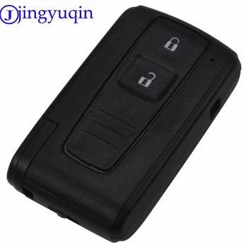 Jingyuqin de Bună Calitate 2 Butoane Telecomanda Smart Cheie de Mașină Caz Acoperire Pentru Toyota Prius Corolla Verso Toy43 Netăiat Lama