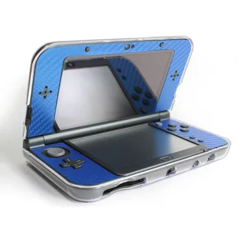 Jocul accesorii pentru Nintendo New 3DSLL/XL ( Prea Tambur de Vinil Piele Autocolant Protector + Split Caz de Cristal Shell Cover)