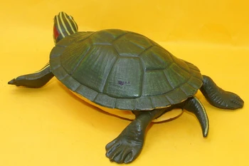 Jucăriile Hot Red-Eared Slider broască țestoasă model de Simulare Animale Marine, Animale de Mare de copii cadou de învățământ recuzită Cifrele de Acțiune