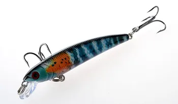 KKWEZVA 4buc 7.5 cm/5g Mini Pește Pescuit Nada Pescuit Realist Momeala Textura Unica Crankbait Pește Aborda Pesca Wobbler