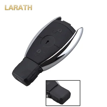 LARATH Butonul 2 Uncut Smart Remote Shell Cheia de la Mașină Caz Luminoase Deochiate pentru Mercedes Benz Flip Fob Cheie Auto Shell Înlocuire