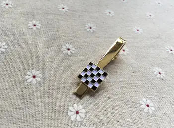 Masonice Zidari Negru Carouri Alb Covor Podea Albastru Lodge Rever Email Clipuri Cravată pentru Francmason Pavimentul cu Mozaic
