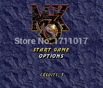 Mortal Kombat 3 16 biți MD Carte de Joc Pentru Sega Mega Drive Pentru Genesis