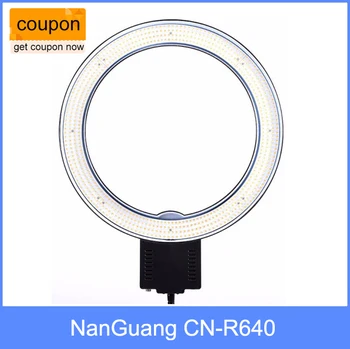 NanGuang CN-R640 NC R640 Fotografie Studio Video 640 CONDUS Continuu Macro Ring 5600K Lumina Zilei Iluminat cu LED-uri Lumina Video