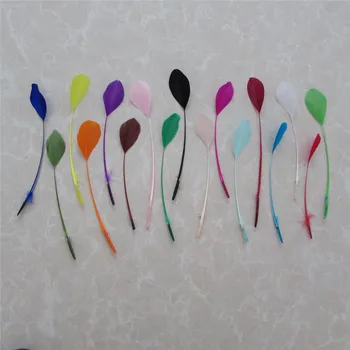 Naturale Frumoase Pene de Gâscă DIY arta de a insera flori material accesorii 100 de rădăcină vinde 15-20cm 6-8 inch