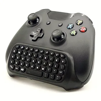 Negru Mini Bluetooth wireless Mai bun Adaptor de tastatura Tastatura Text Pad pentru Microsoft Consola Xbox One Controller